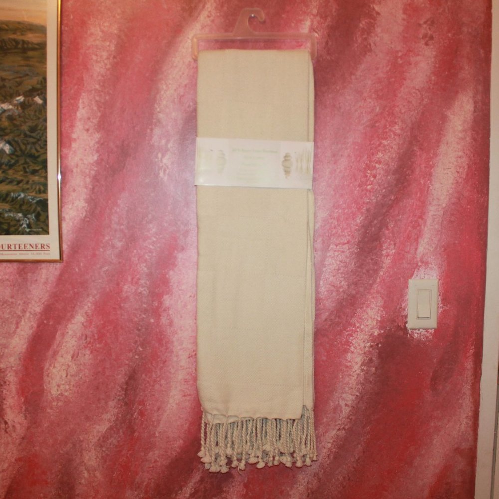 Bamboo cotton throw